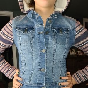 Wallflower denim jacket
